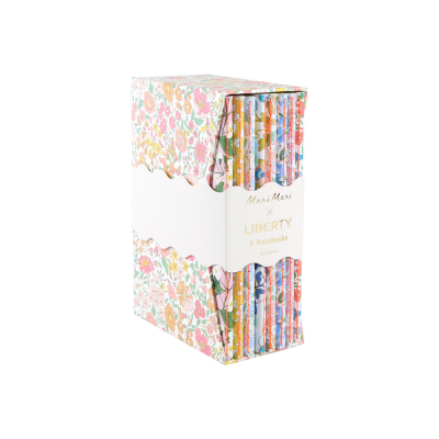 Meri Meri x Liberty Softcover Boxed Notebooks|Meri Meri