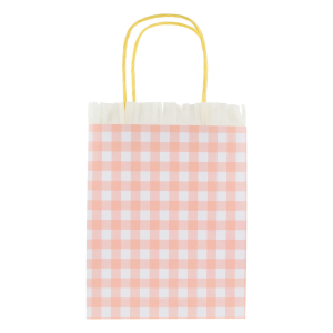 Gingham Fringe Party Bags|Meri Meri