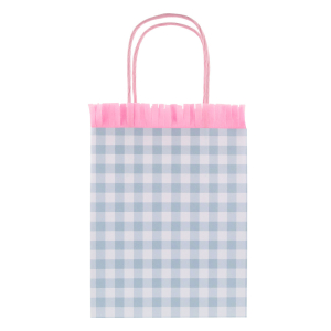 Gingham Fringe Party Bags|Meri Meri