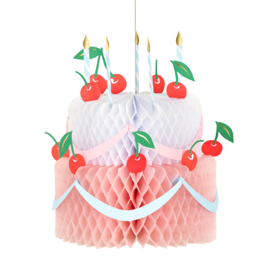 Honeycomb Birthday Cake Decoration|Meri Meri