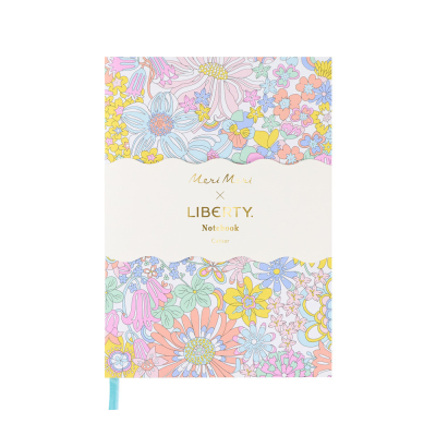 Meri Meri x Liberty Garden Softcover Notebook|Meri Meri