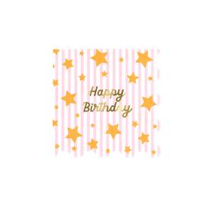 Bright Star Happy Birthday Small Napkins|Meri Meri