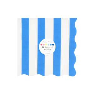Beach Striped Large Napkins|Meri Meri