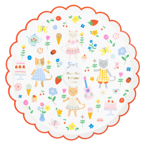 Kitten Club Dinner Plates|Meri Meri