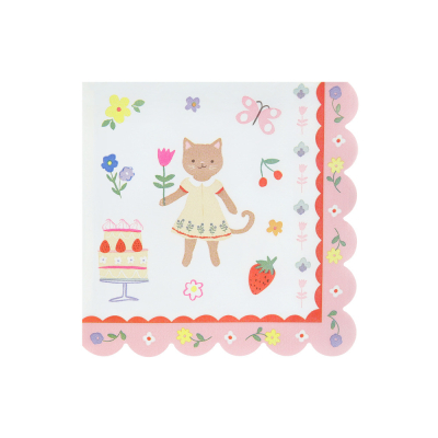 Kitten Club Large Napkins|Meri Meri