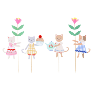 Kitten Club Cake Toppers|Meri Meri