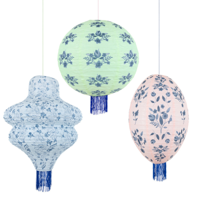 Vintage Botanical Lanterns|Meri Meri