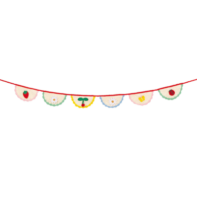 Crochet Scalloped Garland|Meri Meri