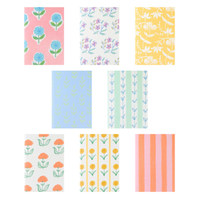 Flora Softcover Boxed Notebooks|Meri Meri