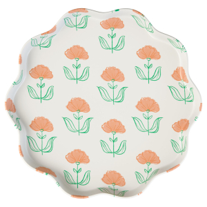 Flora Reusable Large Plates|Meri Meri