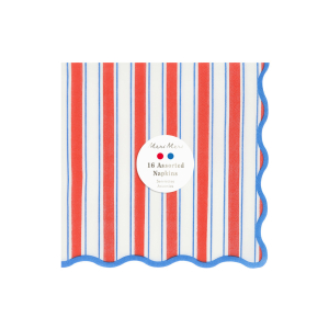 Nautical Striped Large Napkins|Meri Meri