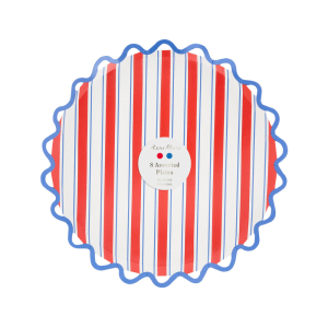 Nautical Striped Side Plates|Meri Meri