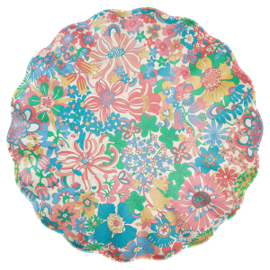Meri Meri x Liberty Garden Reusable Large Plate|Meri Meri