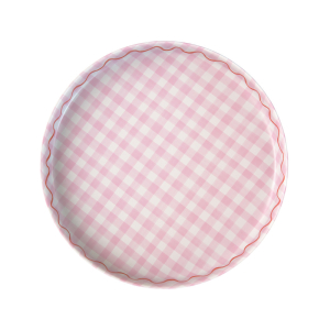 Gingham Reusable Small Plates|Meri Meri