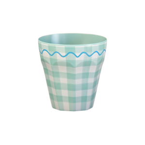 Gingham Reusable Cups|Meri Meri