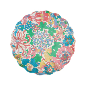Meri Meri x Liberty Garden Reusable Small Plates|Meri Meri