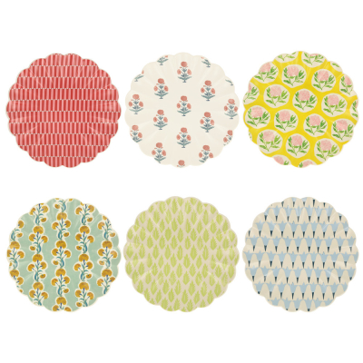 Meri Meri x Molly Mahon Reusable Large Plate|Meri Meri