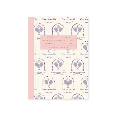 After Tennis Club Notebook|All The Ways To Say