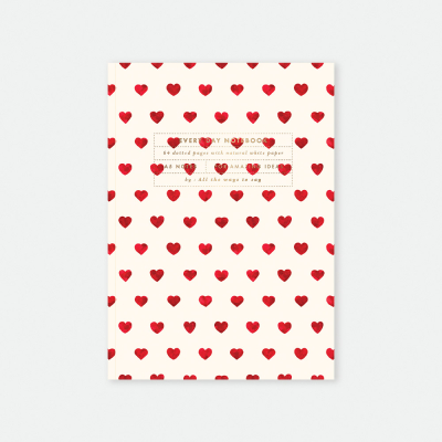 New Hearts Notebook A5|All The Ways To Say