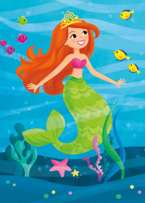 Mermaid Card|Peaceable Kingdom