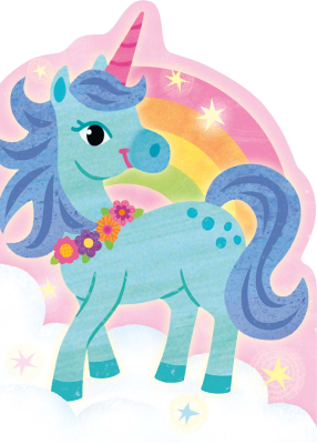 Rainbow Unicorn Card|Peaceable Kingdom
