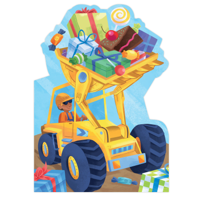 Dumptruck Of Presents Card|Peaceable Kingdom