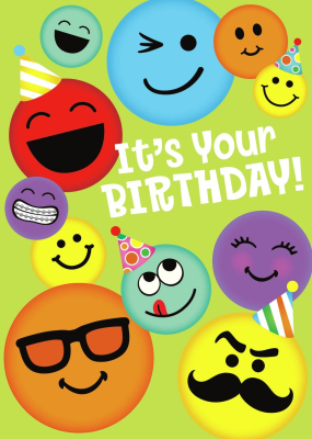 Smiley Faces Card|Peaceable Kingdom