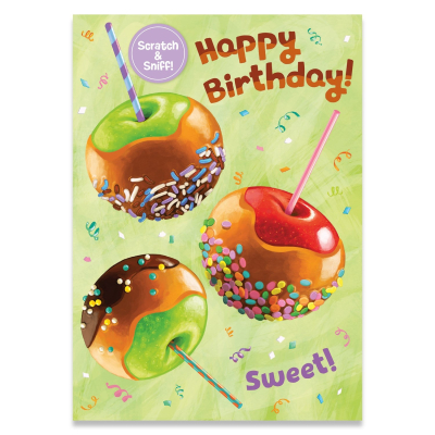Candy Apple Card|Peaceable Kingdom