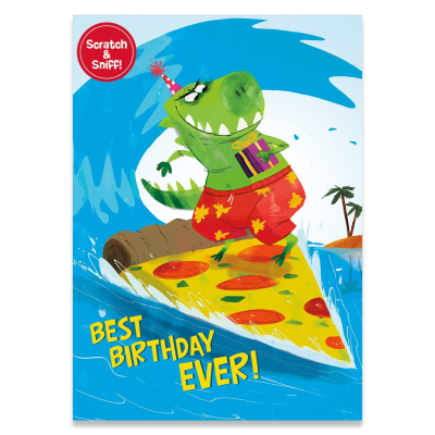 Monster Surfing Card|Peaceable Kingdom