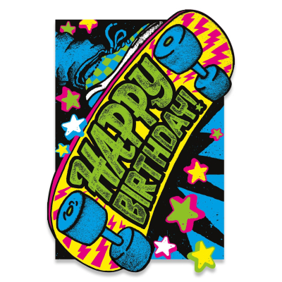Skate Board Card|Peaceable Kingdom