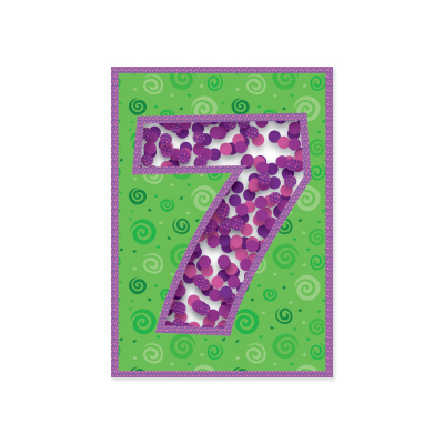 Age 7 Card|Peaceable Kingdom