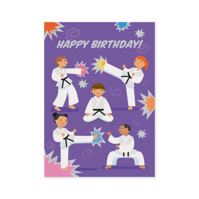 Martial Arts Card|Peaceable Kingdom