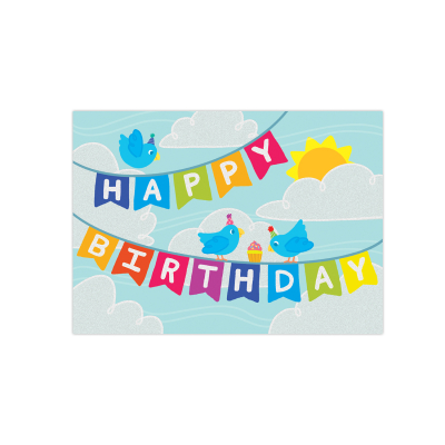 Pennant Card|Peaceable Kingdom