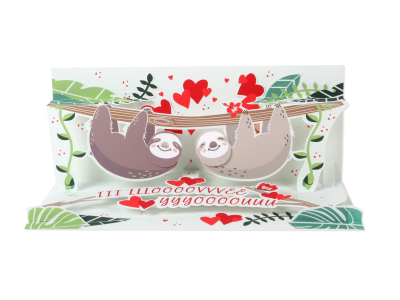 Sloth Looooove|Up With Paper