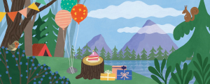 Camping Birthday|Up With Paper