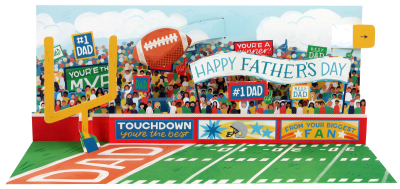 Football Dad|Up With Paper