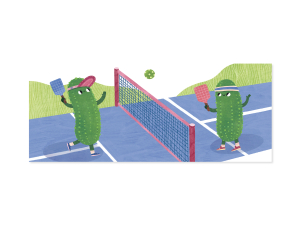 Pickleball|Up With Paper