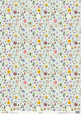 SHEET WRAP Mint Meadow