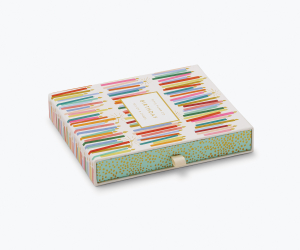 Birthday Candles Keepsake Card Box|Rifle Paper