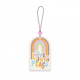 Air Freshener - Love Joy Peace Rainbow|Studio Oh