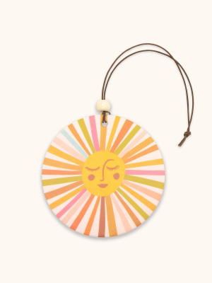 Retro Sunshine by CatCoq Air Freshener|Studio Oh