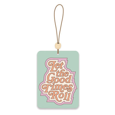 Let the Good Times Roll Car Air Freshener|Studio Oh
