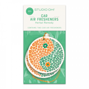 Yin-Yang Blossoms Car Air Freshener|Studio Oh