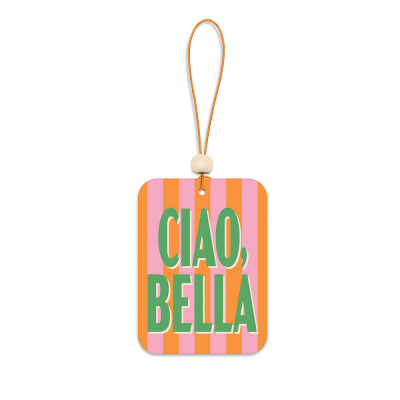 Ciao, Bella Car Air Freshener|Studio Oh