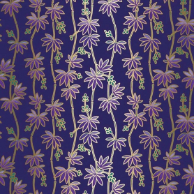 SHEET WRAP Purple Bamboo|Museums & Galleries