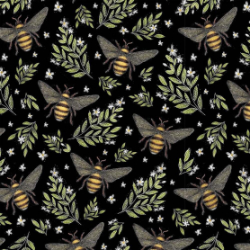 SHEET WRAP Bee Pattern|Museums & Galleries