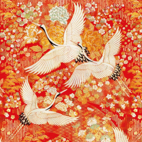 SHEET WRAP Kimono Cranes|Museums & Galleries