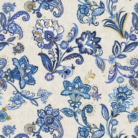 SHEET WRAP Paisley Blue|Museums & Galleries