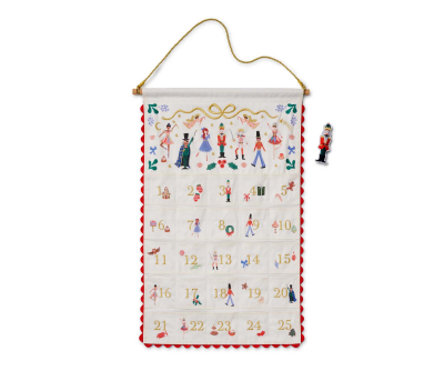 Nutcracker Hanging Advent Calendar|Rifle Paper