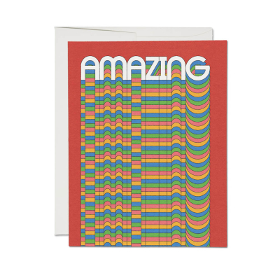 You Are Amazing Friendship card|Red Cap Cards